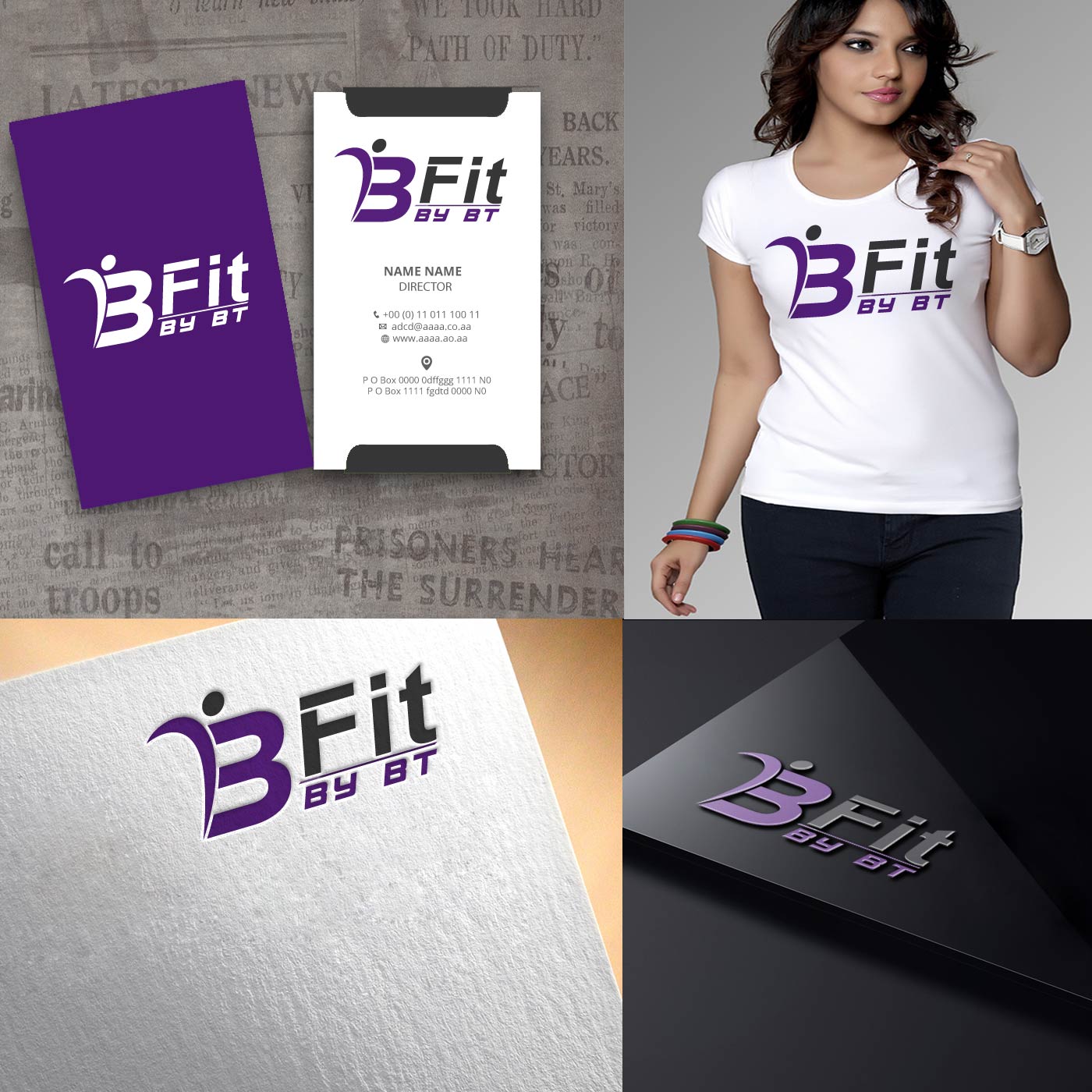Diseño de Logo por zebronicgraphic para BFit by BT | Diseño #14568263