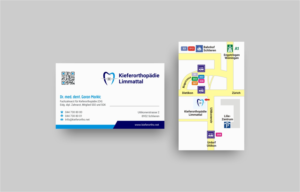 Business Card Design by INDIAN_Ashok for Kieferorthopädie Limmattal GmbH | Design: #14616753