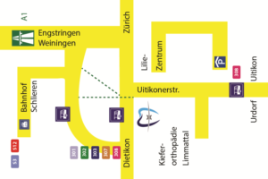 Visitenkarten-Design von Do and Done für Kieferorthopädie Limmattal GmbH | Design: #14541744