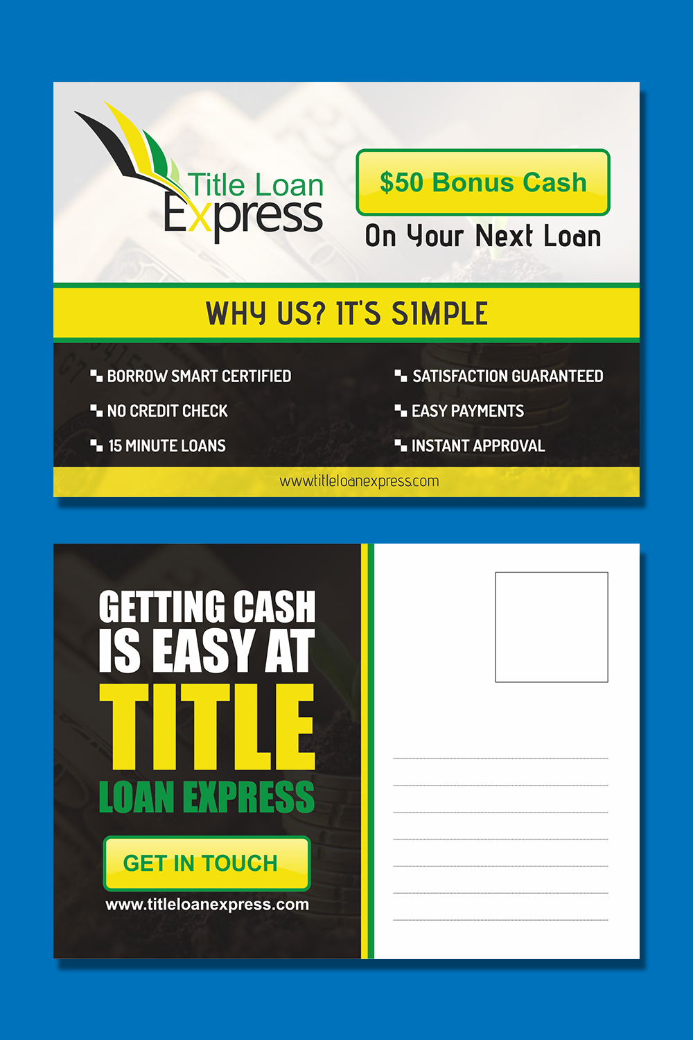 Postcard Design by Ernest Owusu for Genesis Group | Design #14613092