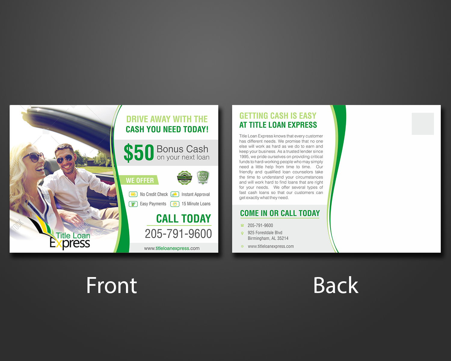 Postcard Design by ecorokerz for Genesis Group | Design #14597607