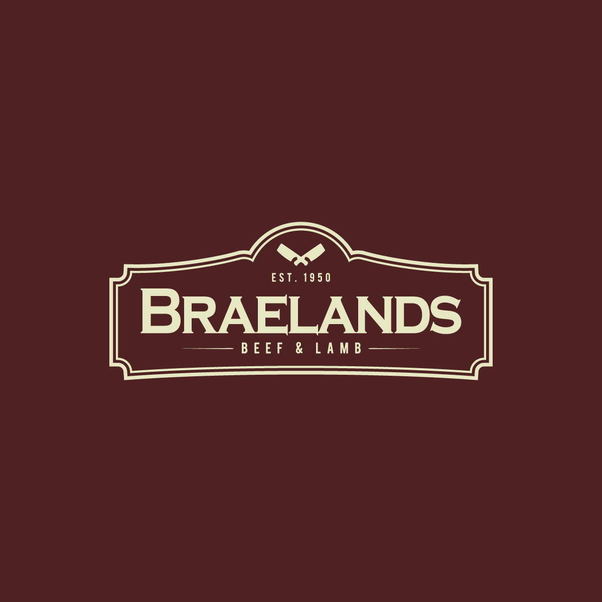 Logo Design by Hueman335 for Braelands Beef & lamb Pty Ltd | Design #14540197