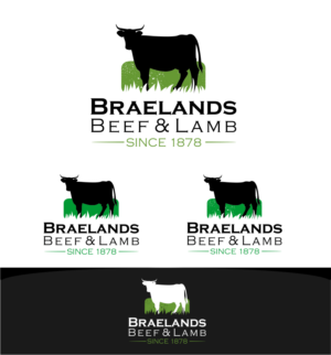 Logo Design by *mary for Braelands Beef & lamb Pty Ltd | Design: #14555822