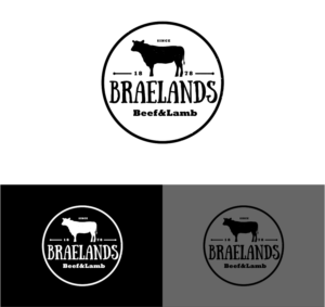 Logo Design by *mary for Braelands Beef & lamb Pty Ltd | Design: #14577816
