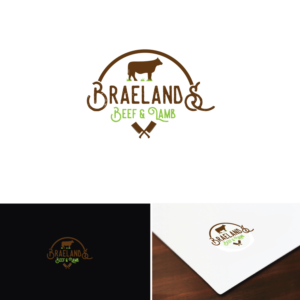 Logo Design by e-graphics for Braelands Beef & lamb Pty Ltd | Design: #14541510