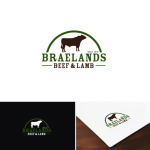 Logo Design by e-graphics for Braelands Beef & lamb Pty Ltd | Design: #14560583