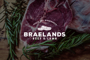 Logo Design by Ankit Bhattarai for Braelands Beef & lamb Pty Ltd | Design: #14545571