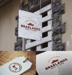 Logo Design by Ankit Bhattarai for Braelands Beef & lamb Pty Ltd | Design #14545722