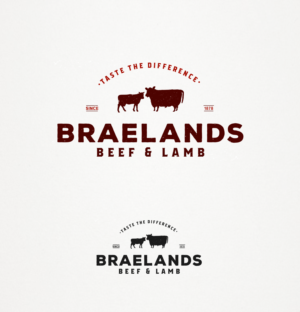 Logo Design by Ankit Bhattarai for Braelands Beef & lamb Pty Ltd | Design: #14561709