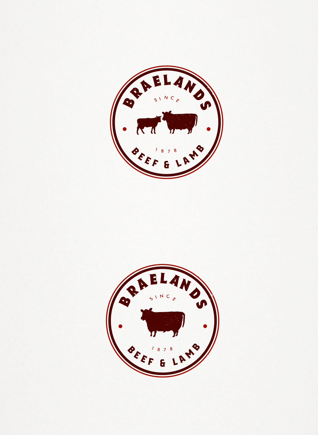 Logo Design by Ankit Bhattarai for Braelands Beef & lamb Pty Ltd | Design #14561710