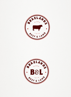 Logo Design by Ankit Bhattarai for Braelands Beef & lamb Pty Ltd | Design: #14574172