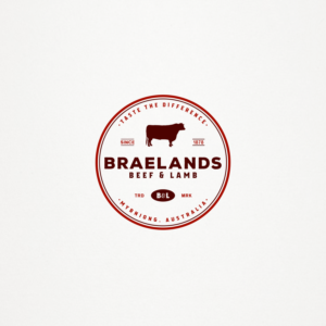 Logo Design by Ankit Bhattarai for Braelands Beef & lamb Pty Ltd | Design: #14574176