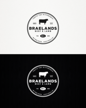 Logo Design by Ankit Bhattarai for Braelands Beef & lamb Pty Ltd | Design: #14589224