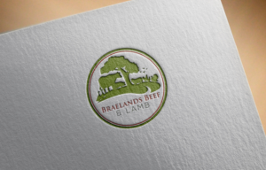 Logo Design by rocklee for Braelands Beef & lamb Pty Ltd | Design: #14581241