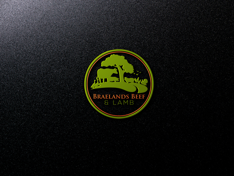 Logo Design by rocklee for Braelands Beef & lamb Pty Ltd | Design #14581242