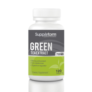 Label for Green Tea extract tablets  | Label Design by Elizaa