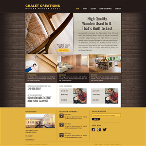 Wordpress Design by Lucky Striker for this project | Design: #2544013
