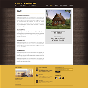Wordpress Design by Lucky Striker for this project | Design: #2549088