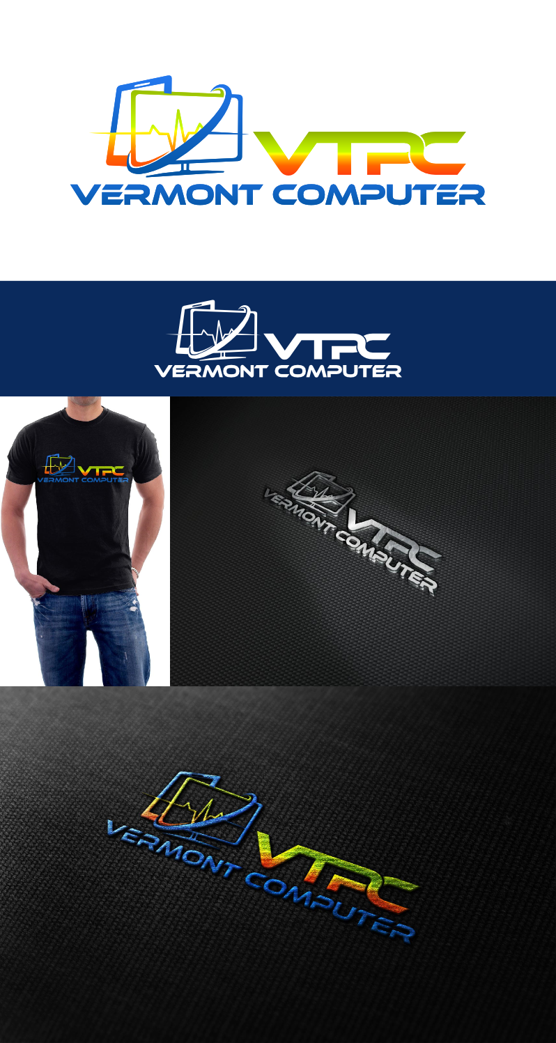 Logo Design by kensy for Vermont Computer Ltd | Design #14583738