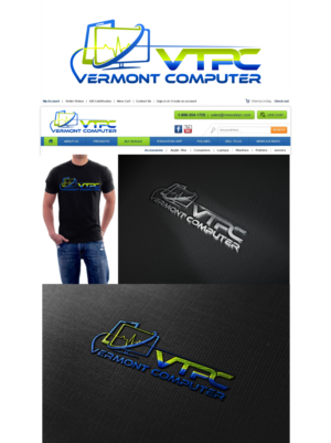Logo Design by kensy for Vermont Computer Ltd | Design: #14601585