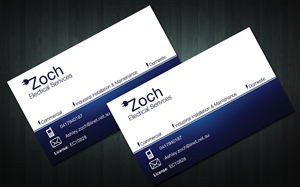 Business Card Design by  Sasko Kmetovich for this project | Design #2533616