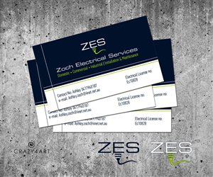 Business Card Design by crazy4art