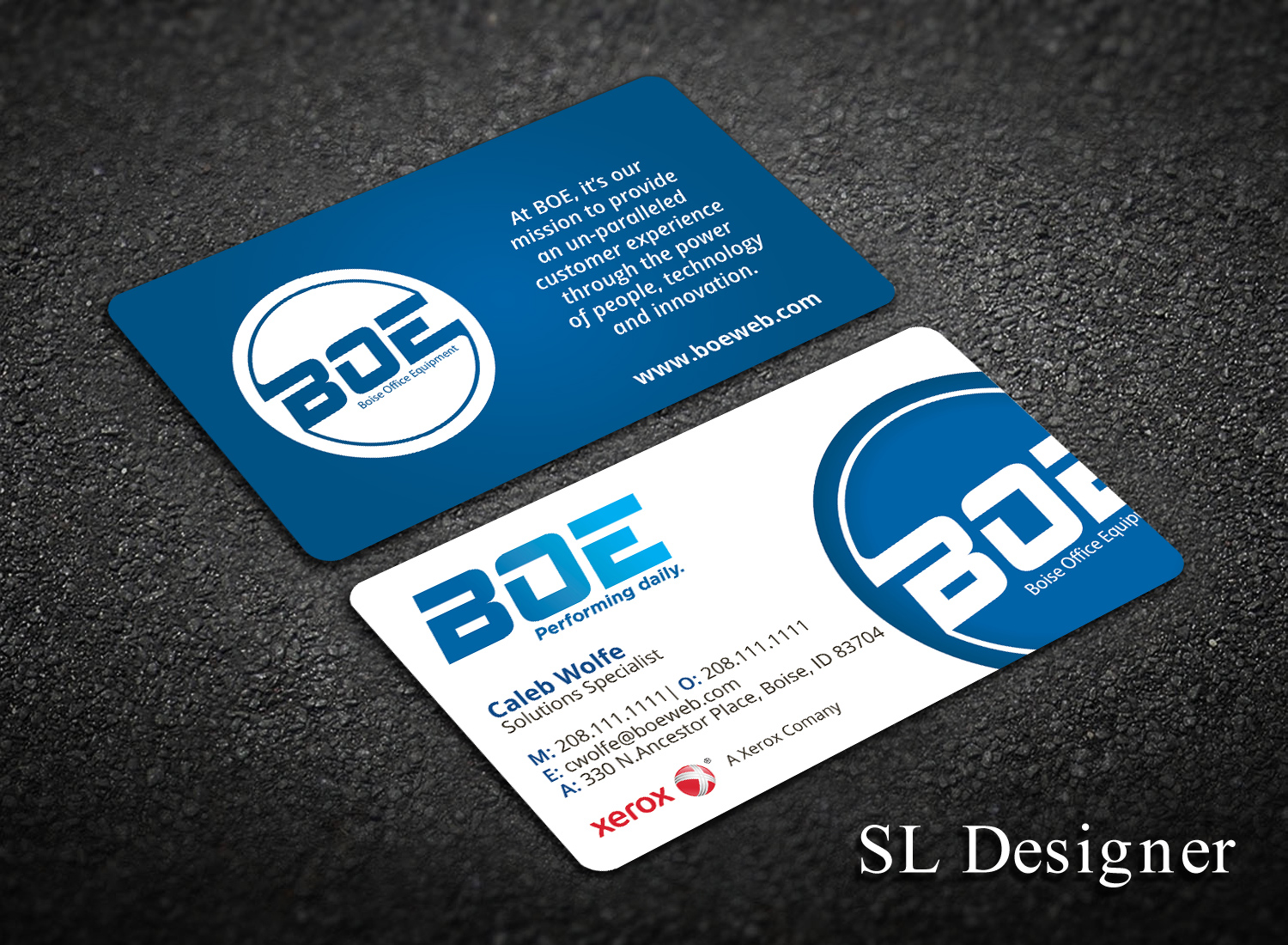Business Card Design by SL Designer for this project | Design #14534677