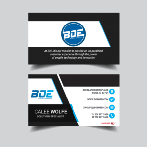 Business Card Design by RalkoV for this project | Design: #14607698