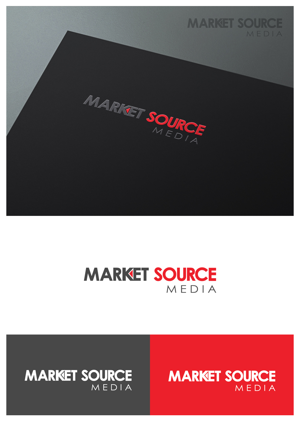 Logo Design by goranvisnjic82 for Market Source Media | Design #14536508