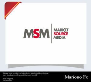 Logo Design by Mariono Fx for Market Source Media | Design: #14540482