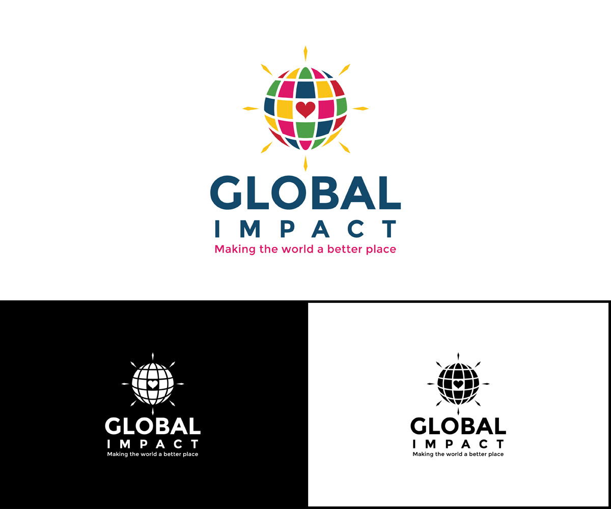 Logo Design by MoonFeather for Globalimpact | Design #14541054