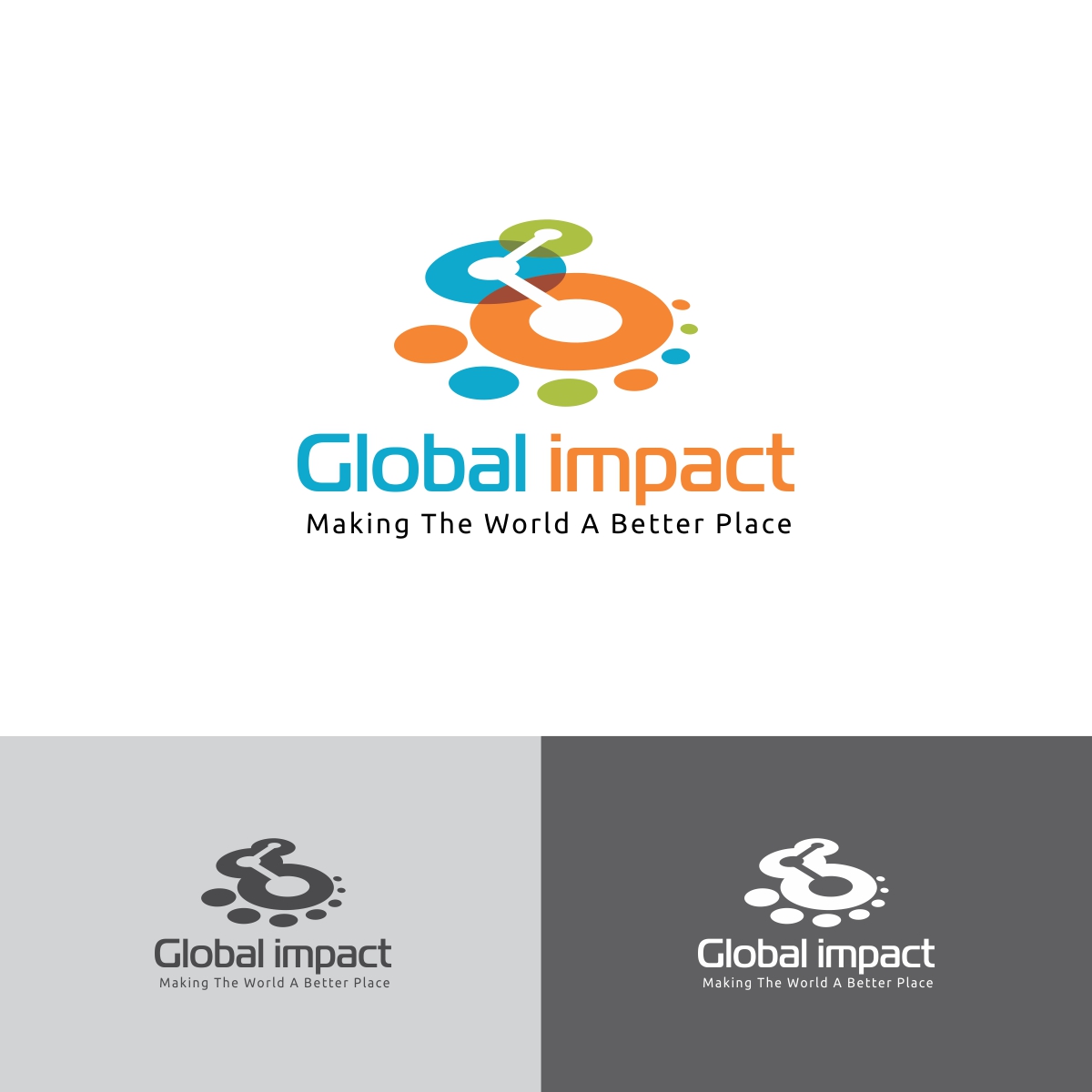 Diseño de Logo por e-graphics para Globalimpact | Diseño #14541486