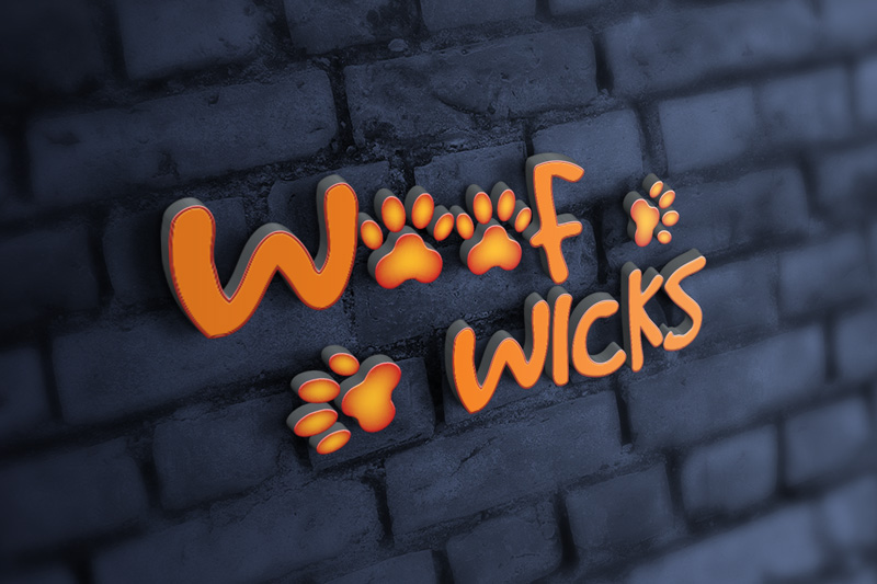 Logo Design by Dulavai for WoofWicks | Design #14576445