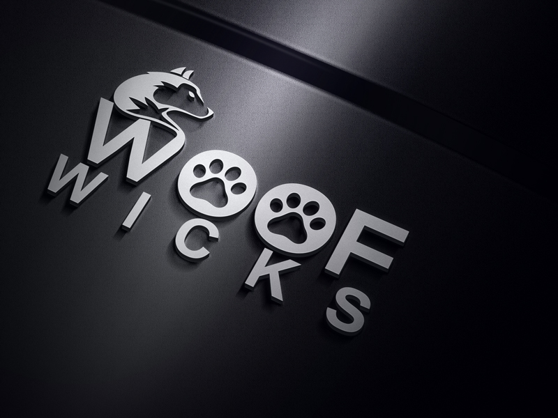 Logo Design by All Graphic Design Solution for WoofWicks | Design #14541174