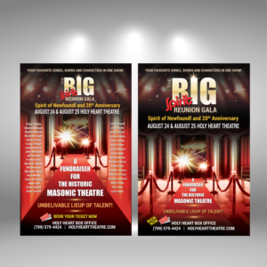 Flyer Design by uk for Spirit of Newfoundland Productions | Design: #14643964