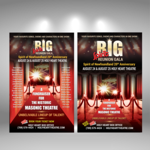 Flyer Design by uk for Spirit of Newfoundland Productions | Design: #14646572