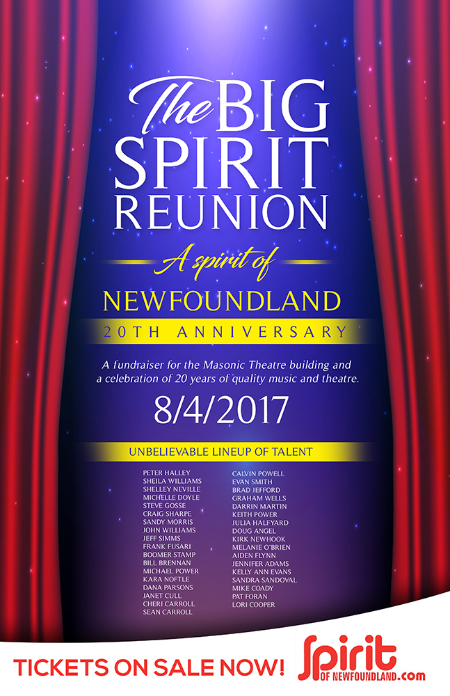 Diseño de Flyer por earldesigns para Spirit of Newfoundland Productions | Diseño #14584326
