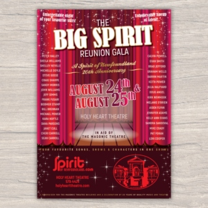 Flyer Design by Katyas Art and Design for Spirit of Newfoundland Productions | Design: #14557380