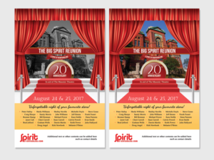Diseño de Flyer por LeonFX para Spirit of Newfoundland Productions | Diseño #14565475