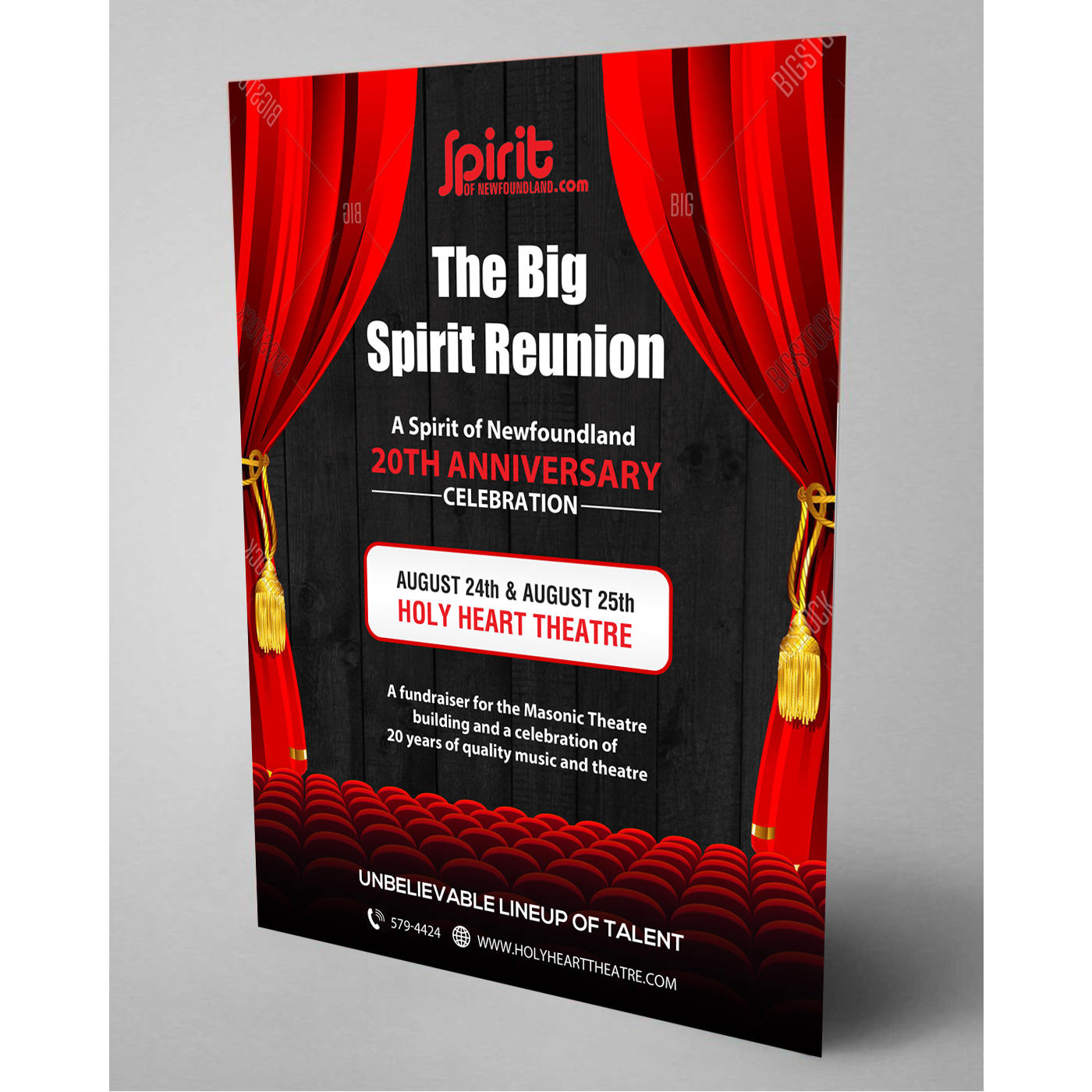 Flyer Design by debdesign for Spirit of Newfoundland Productions | Design #14565043