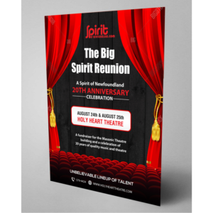 Flyer Design by debdesign for Spirit of Newfoundland Productions | Design: #14565043