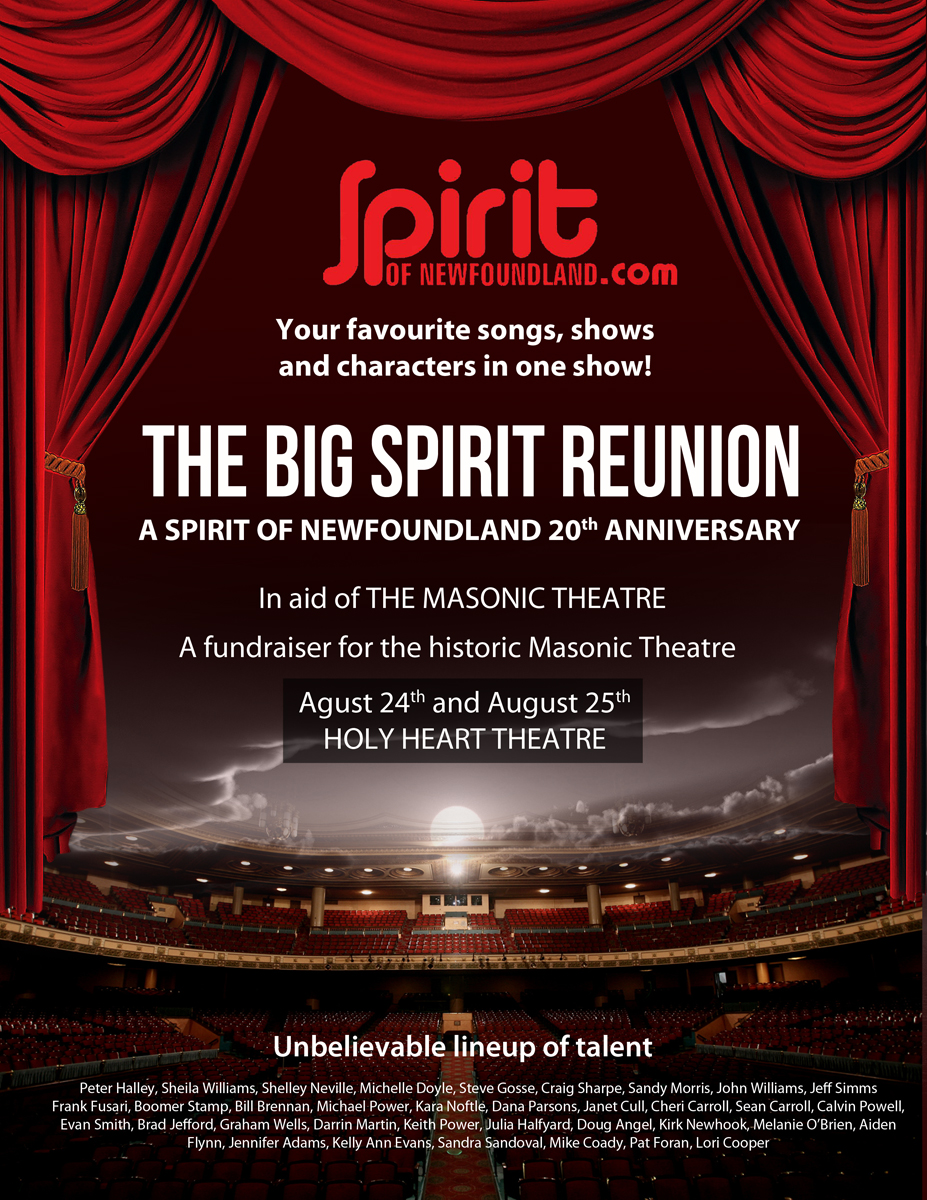 Flyer Design by Gfx.26™ for Spirit of Newfoundland Productions | Design #14555877