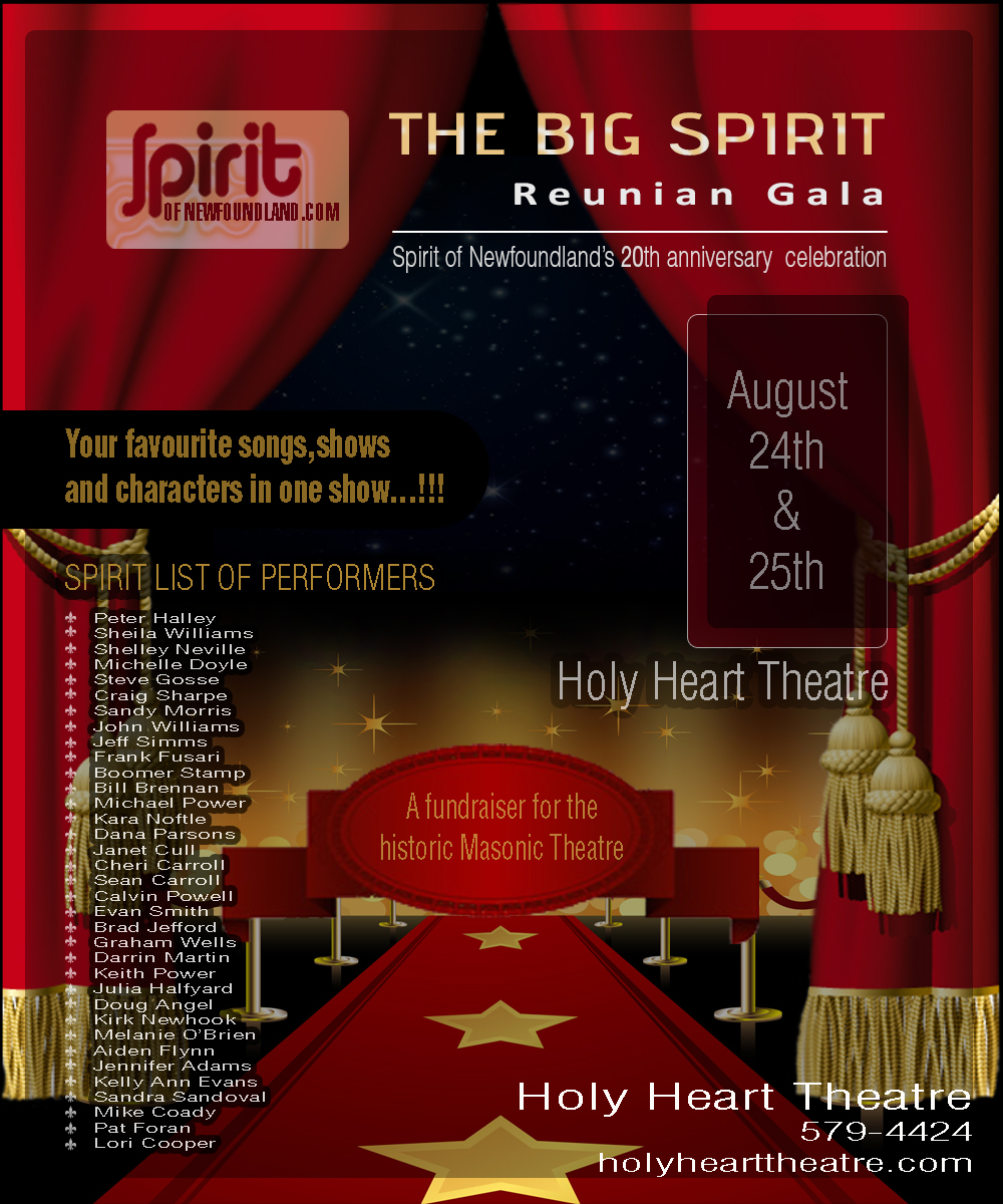 Flyer Design by Shehan Kaushalya for Spirit of Newfoundland Productions | Design #14568061