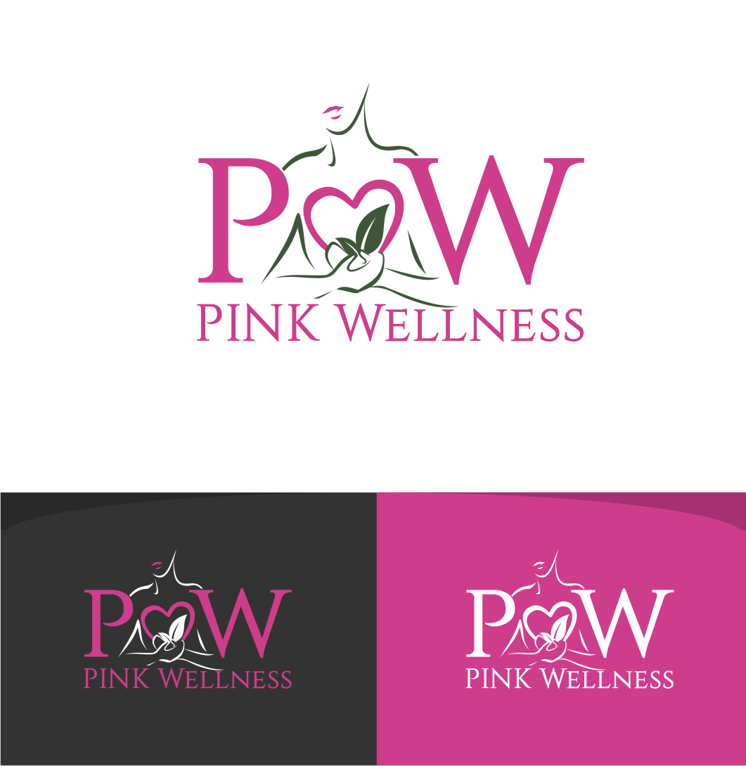 Logo Design by *mary for PINK Wellness | Design #14560752