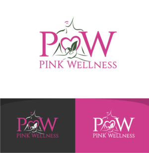 Logo Design by *mary for PINK Wellness | Design: #14560752