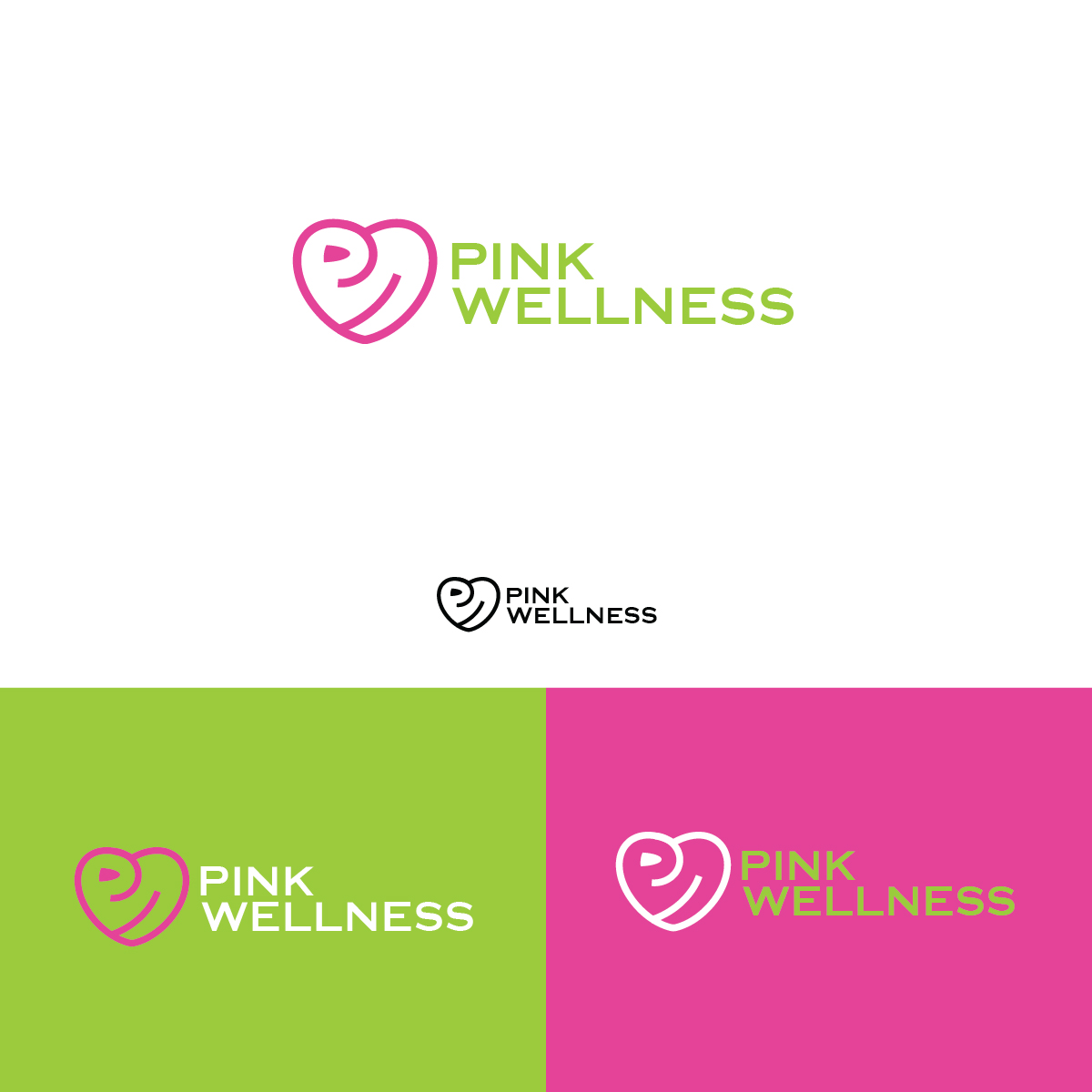 Diseño de Logo por e-graphics para PINK Wellness | Diseño #14560001