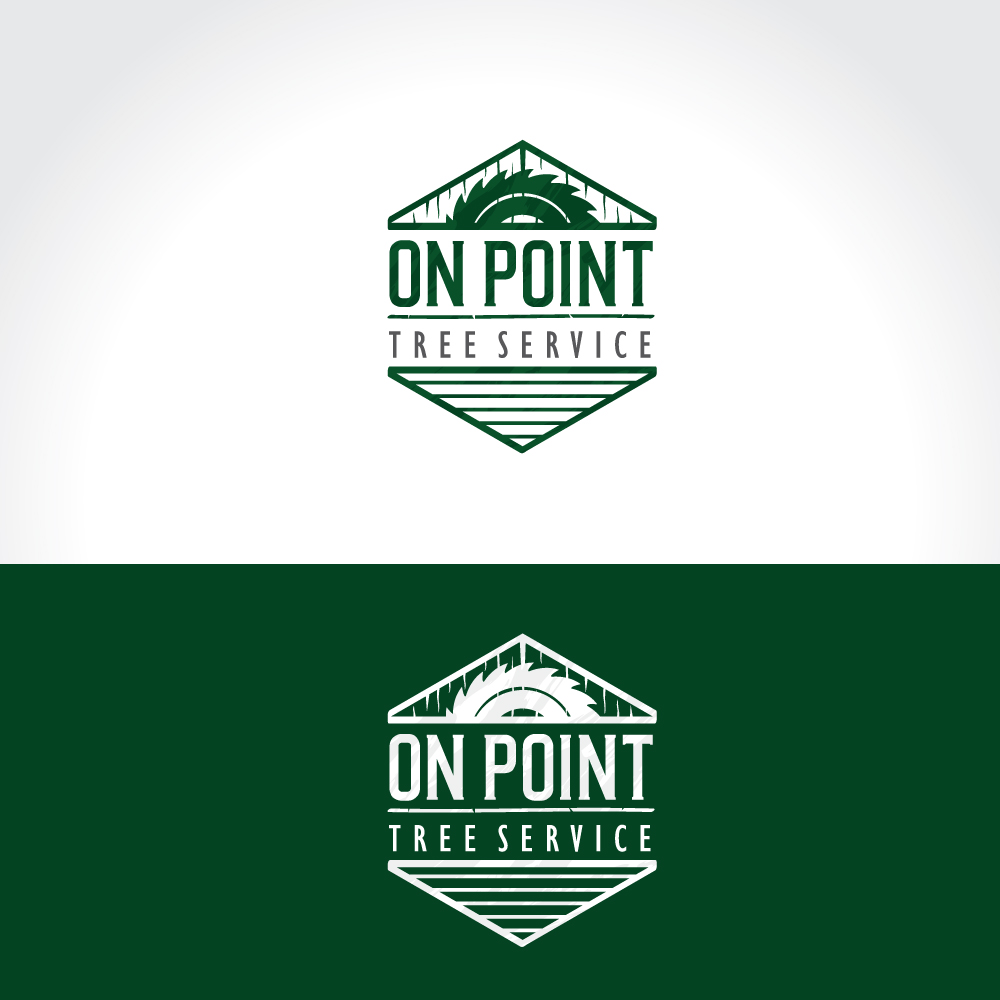 Logo Design by Sujit Banerjee for On Point Tree Service  | Design #14647409