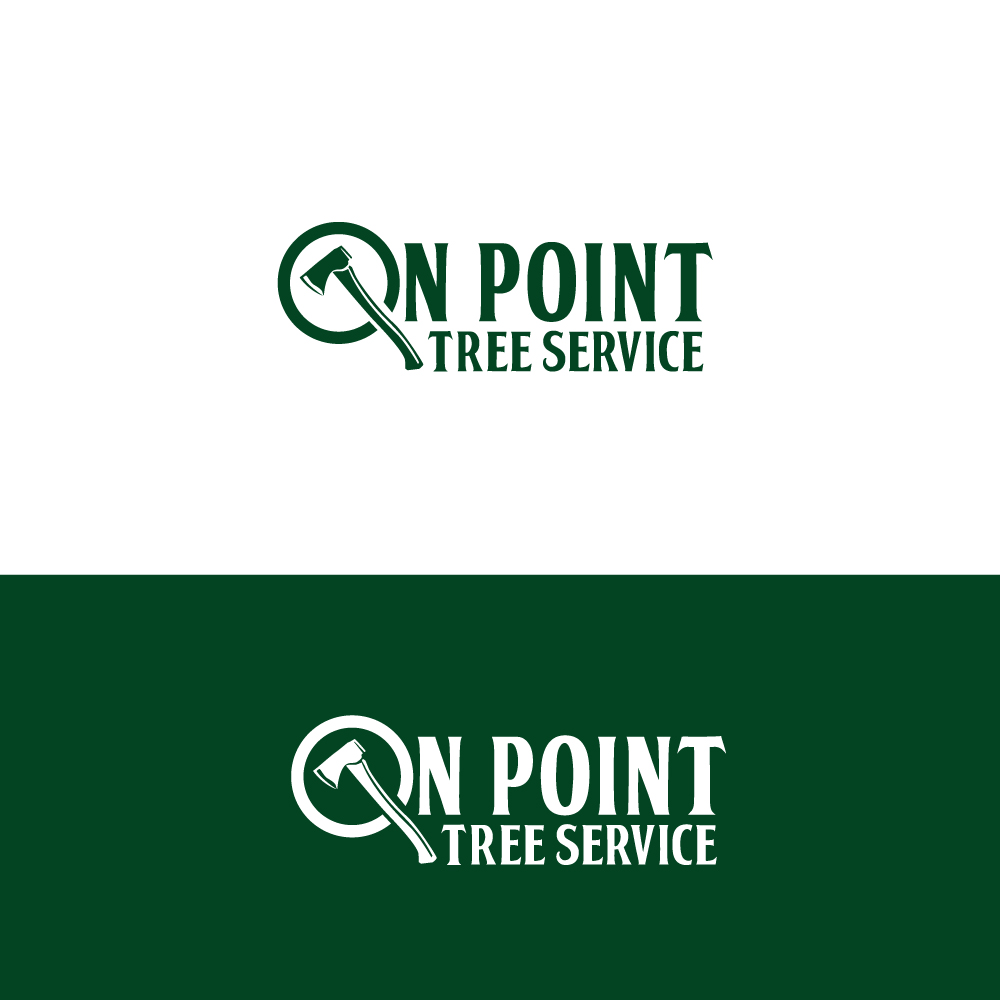 Logo Design by Sujit Banerjee for On Point Tree Service  | Design #14647411