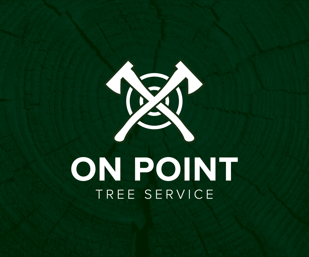 Logo-Design von Benjamin Brushfield für On Point Tree Service  | Design #14753448