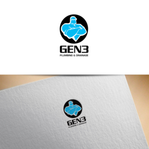 Logo Design by Pixi Dust for Gen3 Plumbing & Drainage | Design: #14549502